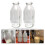 2St Yogurt Und Milchflaschen Saft Kaffeebehälter 10