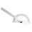Righello Angolare Braccio Acciaio Inox 0-180 Argento 1