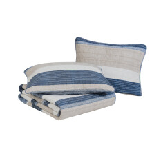 Nautica - Queen Quilt Set Mekk a prodyn bavlnen lon povlecen se stredn gram Feel Reversible 3dln sada postel s odpovdajcmi povlaky n