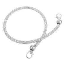 Glänzende Silber Kette Für Handtaschen Schultergurt DIY Zubehör