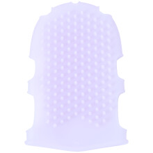 doppelseitige Duschbürste zur Massage und Peeling zu Hause