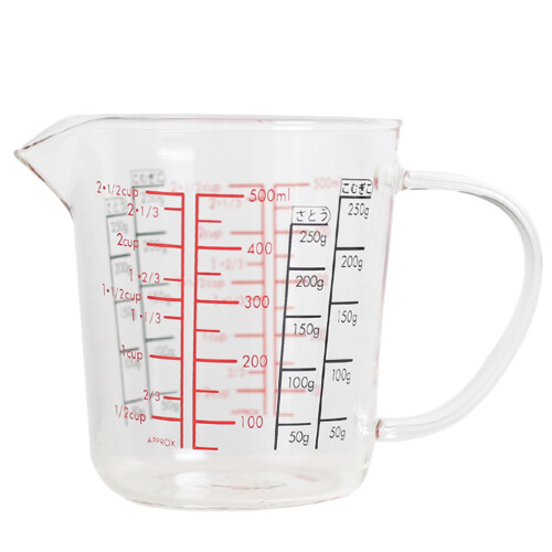 1 500 ml messbecher kunststoff mit 1