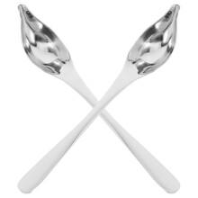 2Stk Culinary Saucierlöffel: Mit Konischem Ausguss