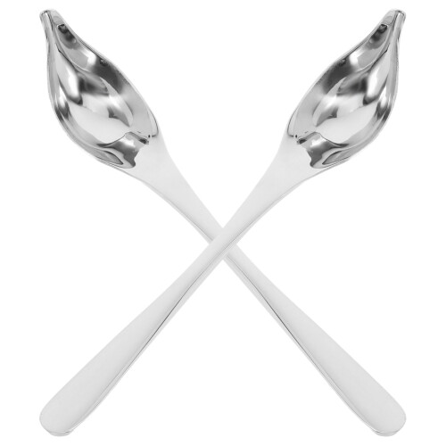 2Stk Culinary Saucierlöffel: Mit Konischem Ausguss
