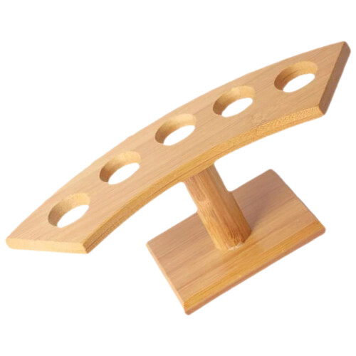 Multi Eiswaffel Holz Sushi Rolle Halterung Desktop Ablage 2