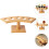 Multi Eiswaffel Holz Sushi Rolle Halterung Desktop Ablage 8