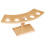 Multi Eiswaffel Holz Sushi Rolle Halterung Desktop Ablage 7