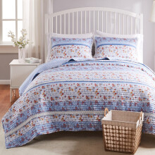 Greenland Home Juego de edredσn de microfibra de lujo, ropa de cama reversible de valor extremo, sedoso, cepillado, ligero y transpirable, resist