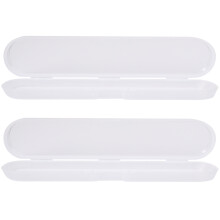 2Stk Thermometer Box Kunststoff 14,5X3X1,5 Cm Aufbewahrung