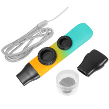 1 set verstellbares Ton-Kazoo, tragbar für Ukulele und Gitarre