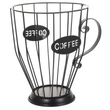 kaffeepads halterung aufbewahrungskorb für zu hause und café