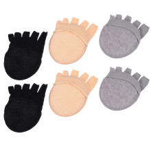 3Paare Baumwoll Fünf-Finger-Socken Komfortable Zehentrenner Für Sport
