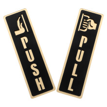 2 . push-pull-türschilder für - und außentüren, fenster, geschäfte