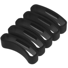 5Stk Anti-Fall Buckle Ring Schwarz Für Smartwatch Langlebig Und Leicht