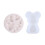 2Stk. Silikonform Herz Schokoladenform Selbermachen 3