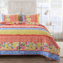 Greenland Home Juego de edredσn de microfibra de lujo, ropa de cama reversible de valor extremo, sedoso, cepillado, ligero y transpirable, resist