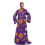 NORTHWEST NCAA Clemson Toss Silk Touch comoda coperta con maniche 48"" x 71"""" 1