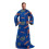 NORTHWEST NCAA Florida Toss Silk Touch Comoda coperta con maniche 48"" x 71"" 1