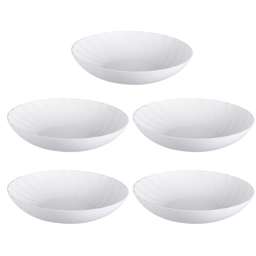 5Stk Runder Obstteller Haushalt Dessert Snack Servierteller 1