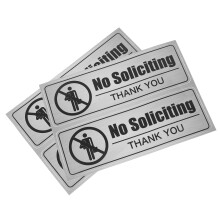 2 Sets Kein Zutritt Schild PVC Selbstklebend Außen