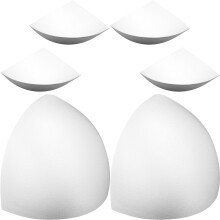 3 Paar herausnehmbare Damen- -Einlagen für Sport (Weiß)