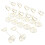 12 Für Memo Clips Halter Golden 6