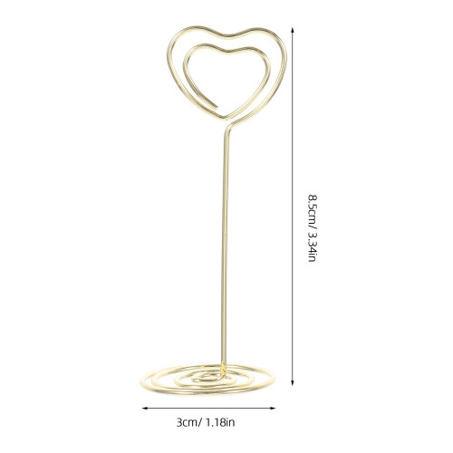 12 Für Memo Clips Halter Golden 1