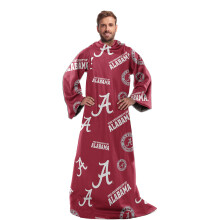 NORTHWEST NCAA Alabama Toss Zijden Touch Comfortabele plaid met mouwen 48"" x 71""""
