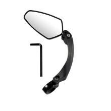 fahrradspiegel 360-grad drehbar für links, 1 stück