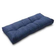 Magpie Fabrics Coussin pour banc de terrasse 106,7 x 45,7 cm, intrieur/extrieur, antidrapant, rsistant l'eau, long coussin de sige touffet