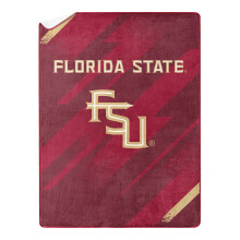 NORTHWEST NCAA Silk Touch Sherpa Throw Blanket 60X80 Florida State Seminoles