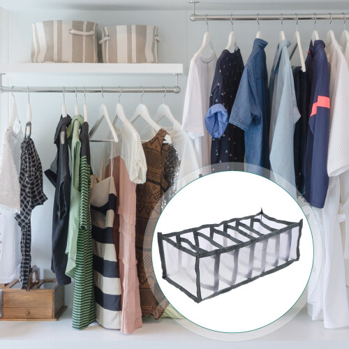 2 jeans- -aufbewahrungsbox mit 7 fächern, waschbar 1