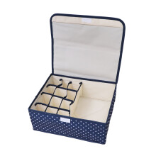wasserdichte unterwäschebox aus oxford-tuch, 13 fächer, waschbar, faltbar
