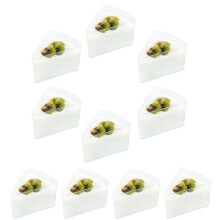 10Stk Einweg Joghurt Transparent Für Pudding