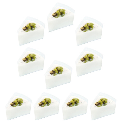 10Stk Einweg Joghurt Transparent Für Pudding