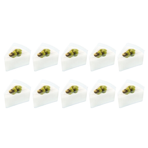 10Stk Einweg Joghurt Transparent Für Pudding 1