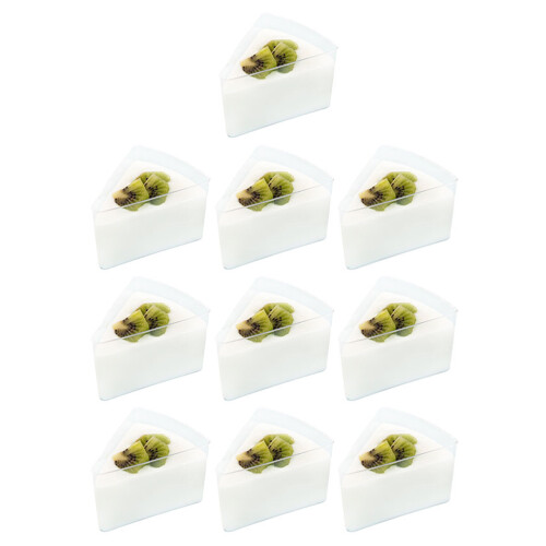 10Stk Einweg Joghurt Transparent Für Pudding 2