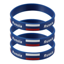 6 Country Silikon-Armband Mode Sportarmband (Russland)