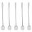 5 langhefter scoop für cocktail tee 11