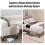 Elevadores de muebles ajustables, paquete de 4 elevadores de cama ajustables con abrazadera de tornillo, mesas de sofα resistentes, elevadores de 4