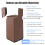 Elevadores de muebles ajustables, paquete de 4 elevadores de cama ajustables con abrazadera de tornillo, mesas de sofα resistentes, elevadores de 2