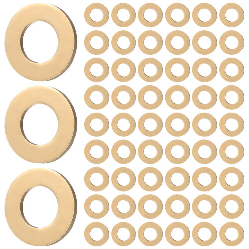 100 Runde Dichtscheiben 1,50X1,50X0,10Cm 1