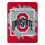 NORTHWEST ENTERPRISES NCAA 46x60 Dimensional Design Micro Raschel Throw Blanket (Ohio State Buckeyes) 1