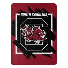 NORTHWEST ENTERPRISES NCAA 46x60 dimensionaal ontwerp Micro Raschel werpdeken (South Carolina Gamecocks)