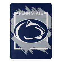 NORTHWEST ENTERPRISES NCAA 46x60 Dimensional Design Micro Raschel Throw Blanket (Penn State Nittany Lions)