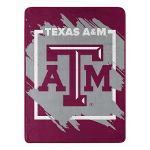 NORTHWEST ENTERPRISES NCAA 46x60 dimensionaal ontwerp Micro Raschel werpdeken (Texas A&M Aggies)