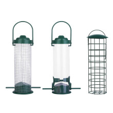 3Stk. Vogelfutterbehälter Für Außen, Hängender Futtertisch, Garten