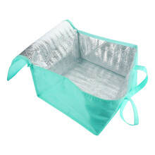 Lunchbag Isoliertasche Blau Aluminiumfolie Für Frische Snacks