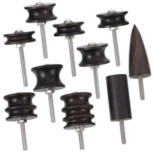 10-teiliges Lederpolier-Set mit Hornhautmesser, , DIY-Werkzeug
