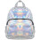 chic holo rucksack schultasche für mädchen grau 1